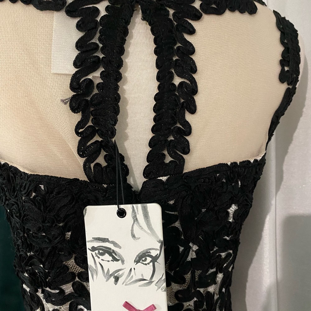 Yoana Baraschi Brand New Black Lace Dress - Picture 6 of 8